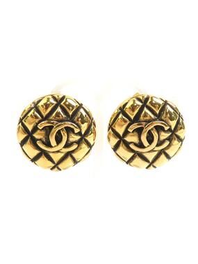 Chanel Earrings Gold-Tone Metal #347117C55B